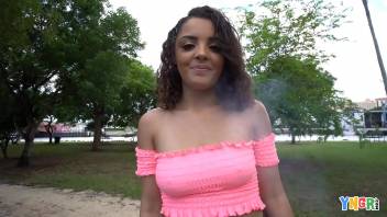 YNGR - Outdoor Sex With Teen Ella Cruz